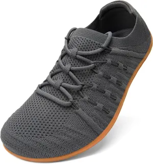 Mens Wide Toe Box Barefoot Shoes Mesh Breathable Zero Drop Minimalist Summer Walking Sneakers Zapatos Casuales para Hombre