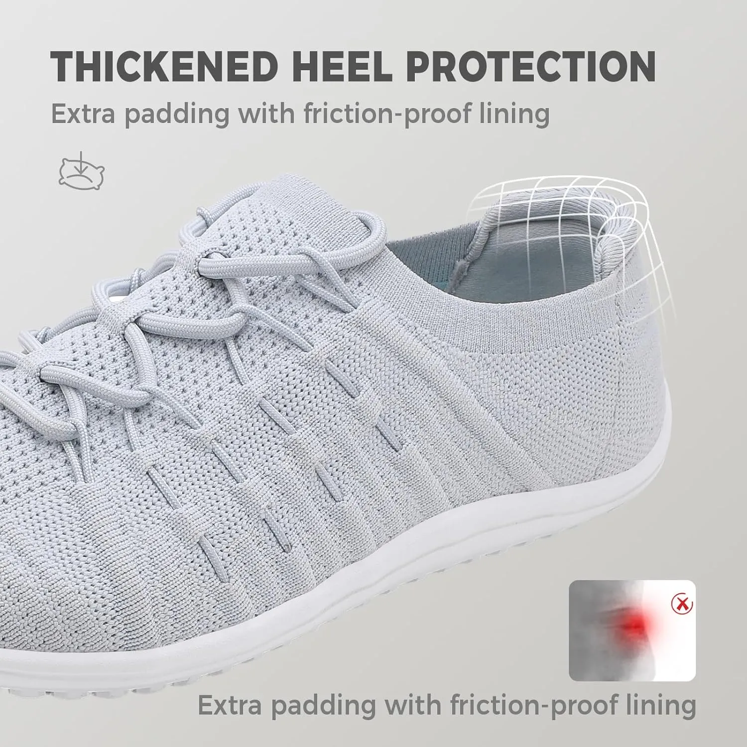 Mens Wide Toe Box Barefoot Shoes Mesh Breathable Zero Drop Minimalist Summer Walking Sneakers Zapatos Casuales para Hombre