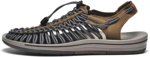 Men's Wrap Toes Breathable Flat Sandals, Outdoor Beach Slip On Casual Woven Sandals