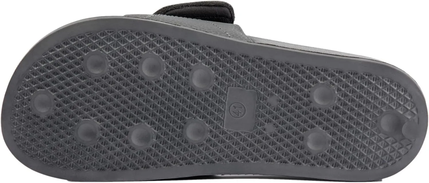 NewDenBer Men's Comfort Slide Sandals Lightweight EVA Rubber Slip on Sandals