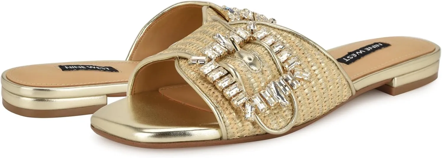 Nine West Women's Laniey Flat Sandal