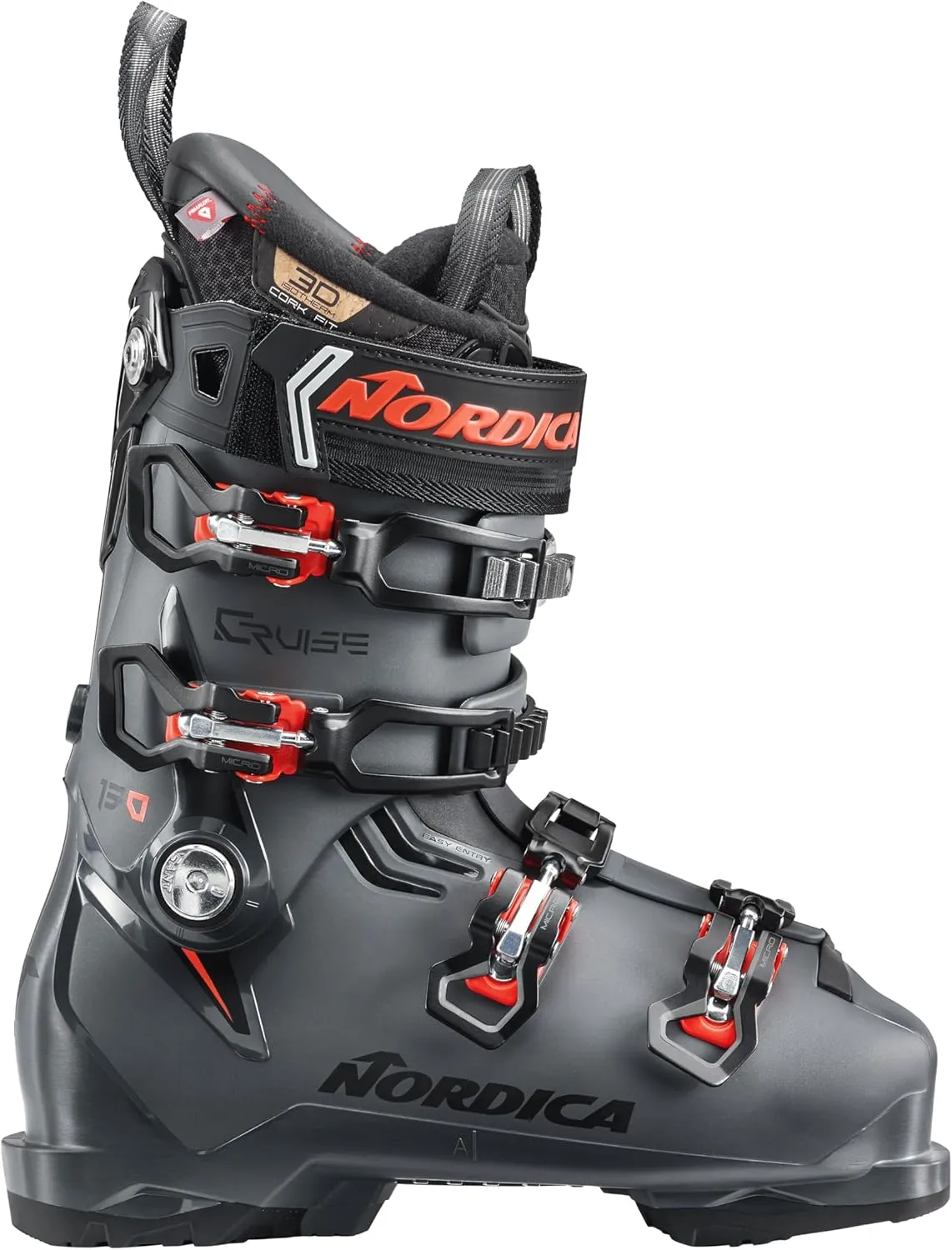 Nordica Cruise 130 Men's Comfort Fit All Mountain Alpine Ski Boots