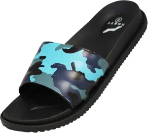 NORTY Men’s Slides Sandal Sport Sandals Open Toe Slip on Indoor Outdoor Shoes