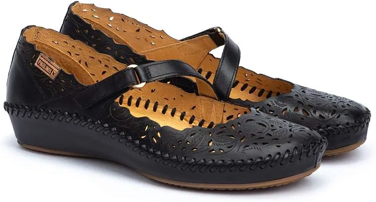 PIKOLINOS Ballerina Flats Leather P. Vallarta for Woman