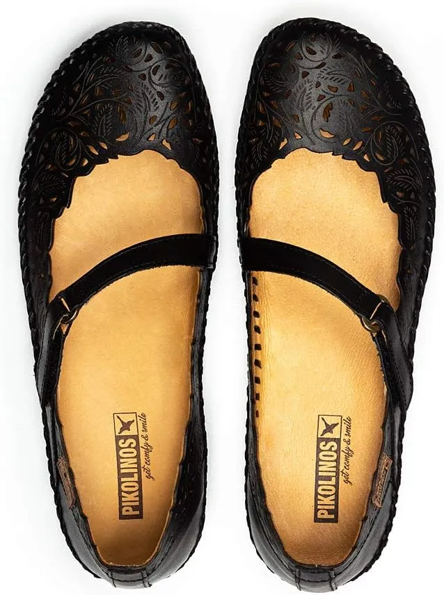 PIKOLINOS Ballerina Flats Leather P. Vallarta for Woman