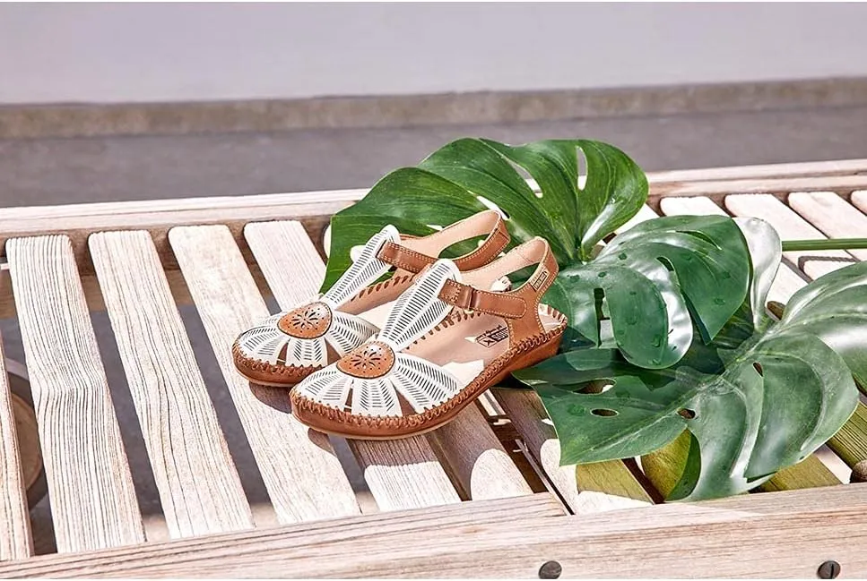 PIKOLINOS Semi-Closed Shoes Leather P. Vallarta for Woman