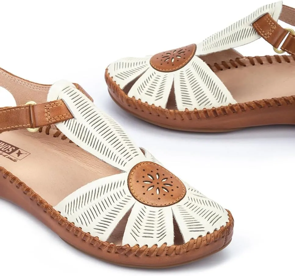 PIKOLINOS Semi-Closed Shoes Leather P. Vallarta for Woman