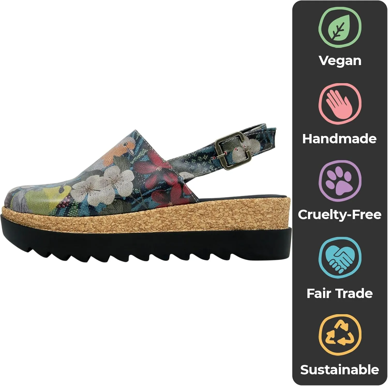 Platform Sandals Women - Vegan and Handmade Wedge Sandals for Women