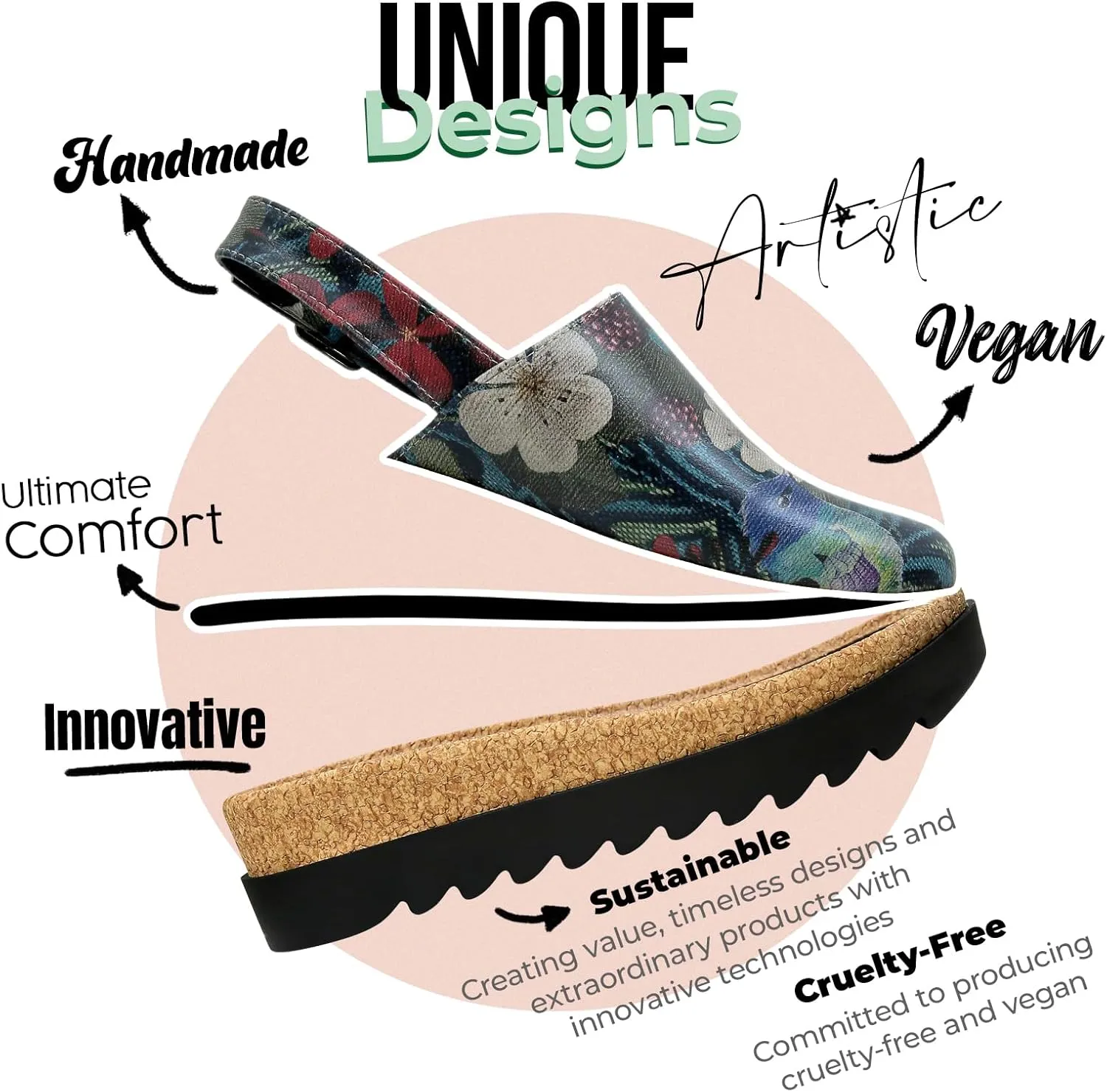 Platform Sandals Women - Vegan and Handmade Wedge Sandals for Women