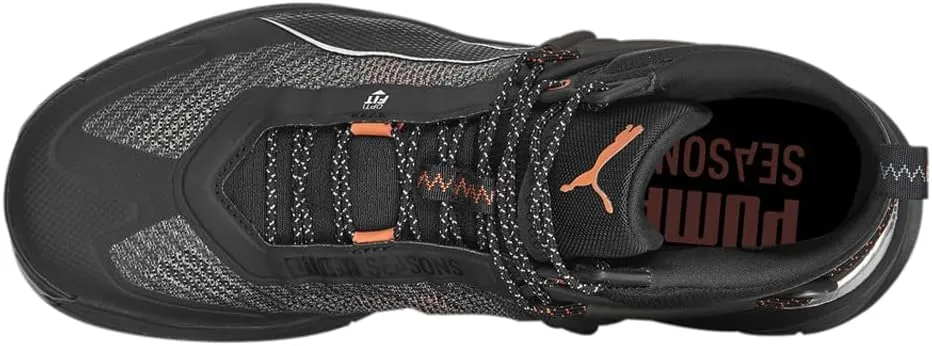 Puma Mens Explore Nitro Mid Hiking Hiking Sneakers Shoes - Black