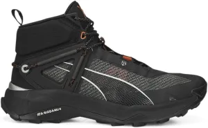Puma Mens Explore Nitro Mid Hiking Hiking Sneakers Shoes - Black