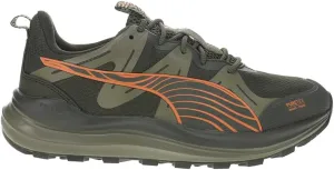 PUMA Mens Reflect Lite Trail PTX Running Sneakers Shoes - Green - Size 8.5 M