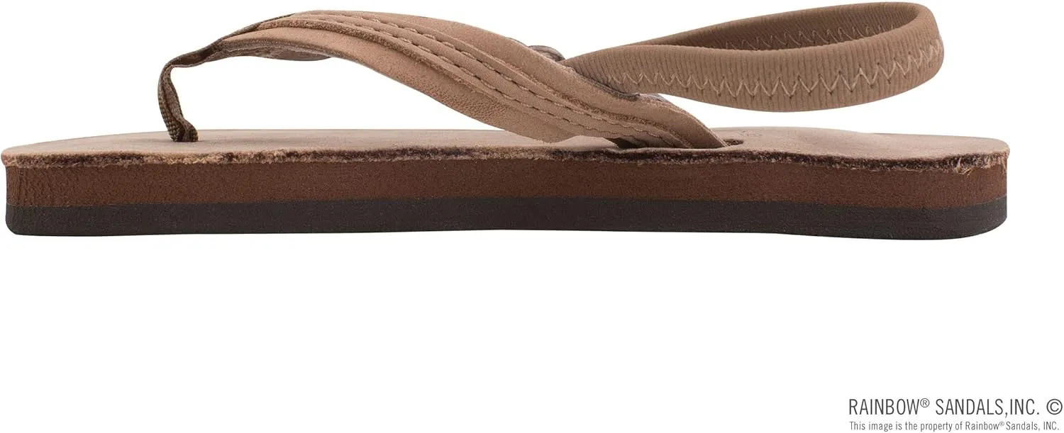 Rainbow Sandals Kid's Single Layer Premier Leather Flirty Braidy