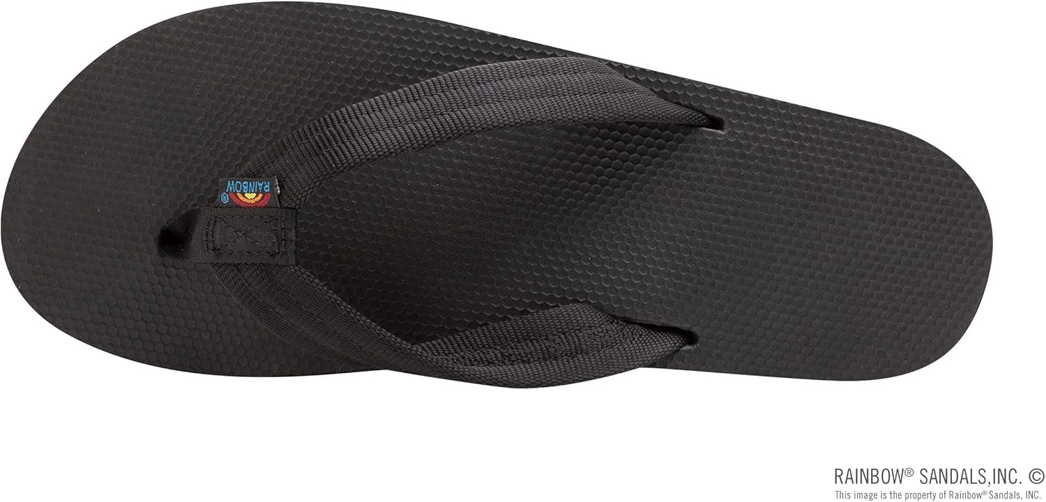 Rainbow Sandals Womens's Double Layer Soft Top 1" EVA Rubber Filled Nylon Strap