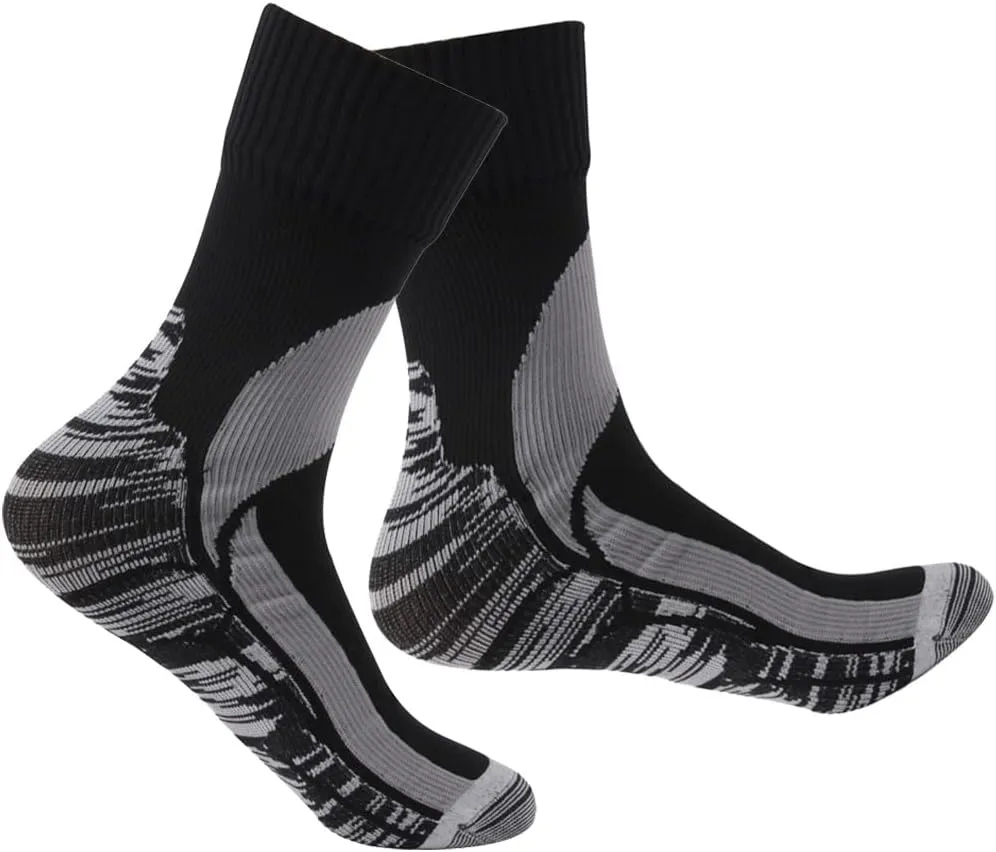 RANDY SUN Waterproof Socks, Unisex Hiking Wading Trail Running Kayaking Crew Socks