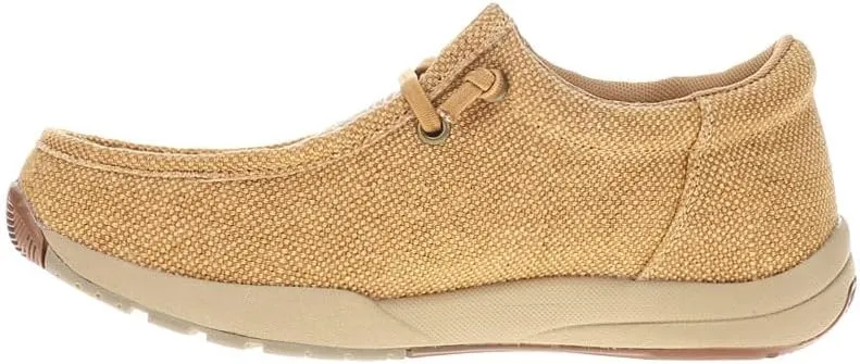 ROPER Womens Clearcut Embossed Slip On Flats Casual - Brown