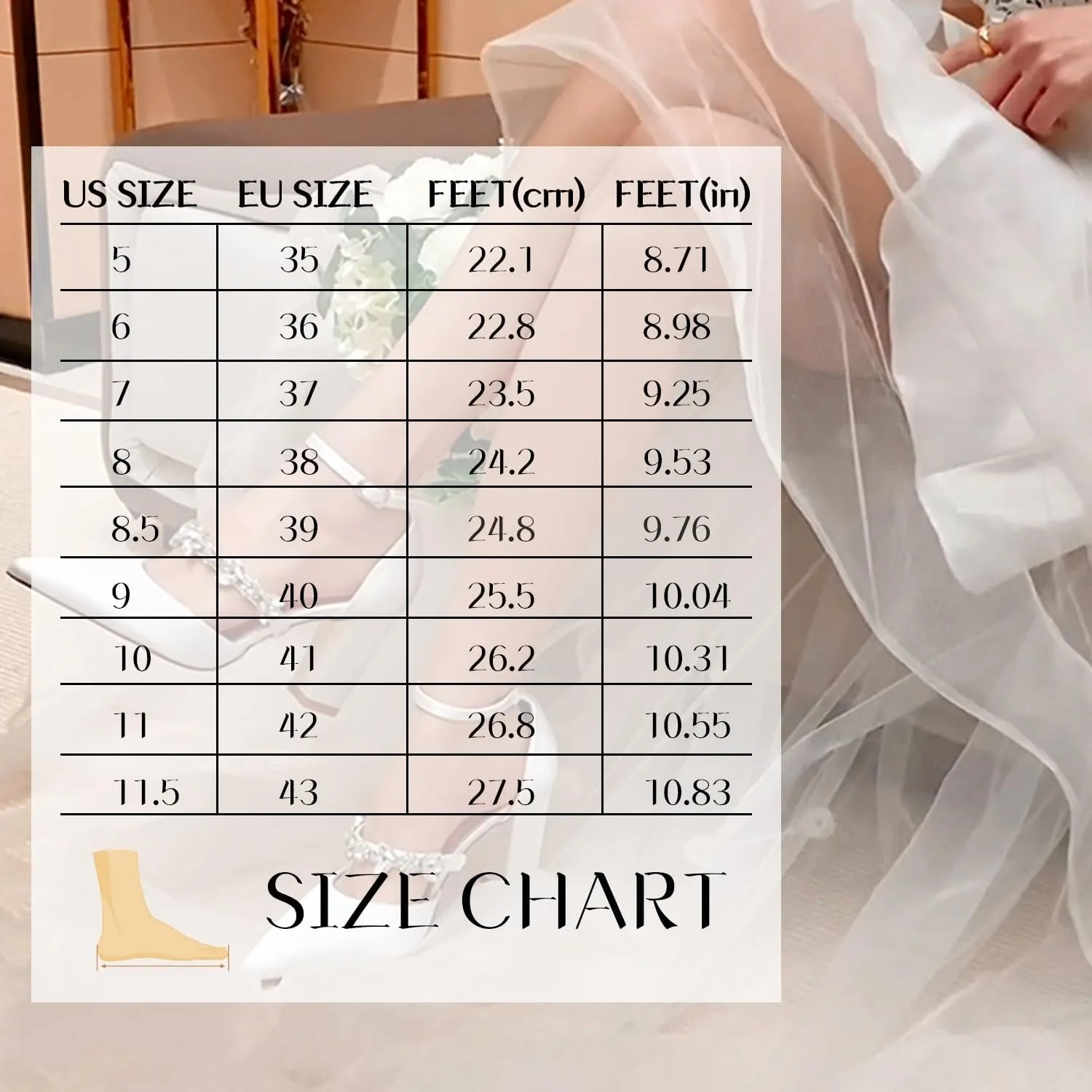 Satin Ankle Strap Stiletto Heels Wedding Sandals Open Toe Heels for Bride Women Dress Pointed Toe Shoes