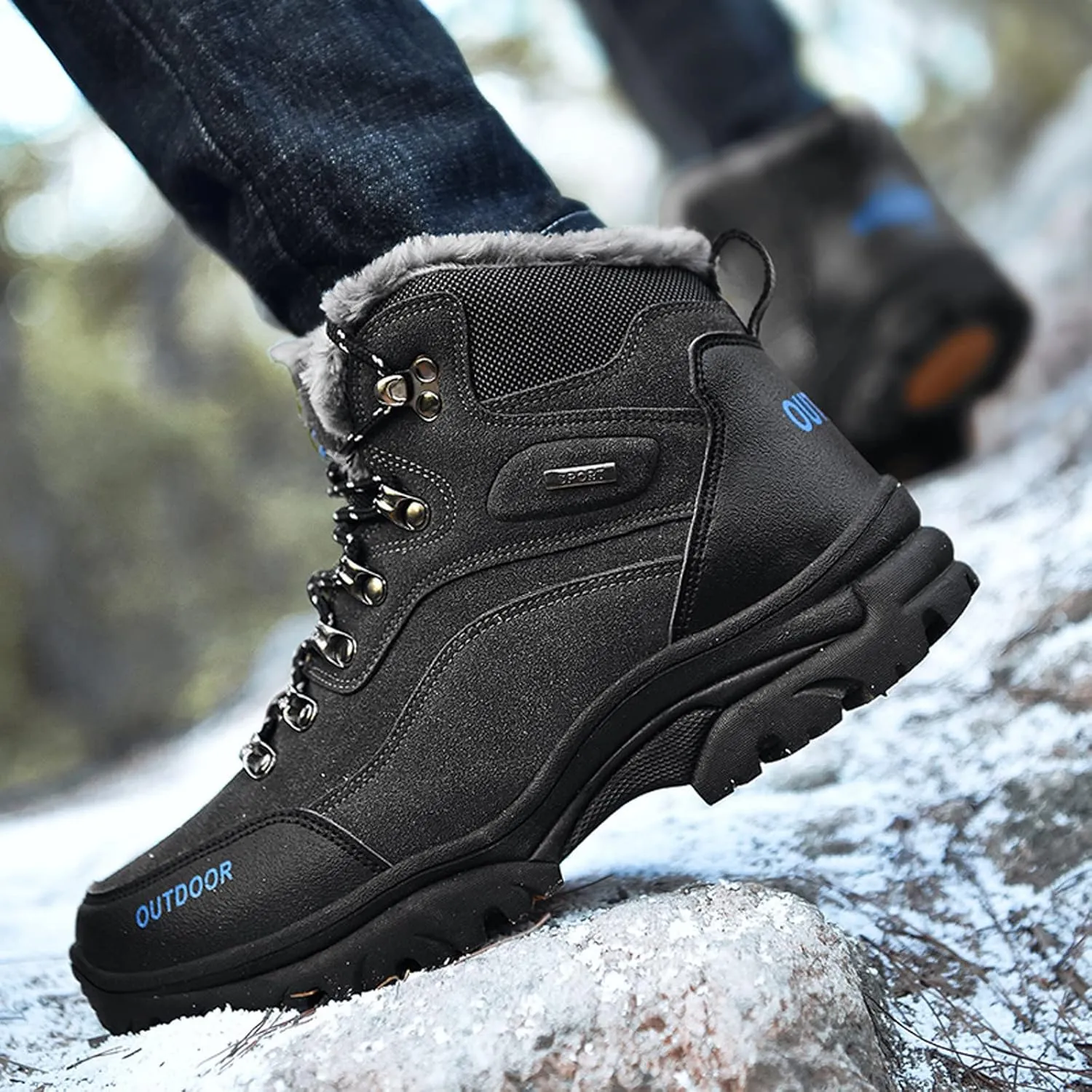 Shije mens Hiking Boots