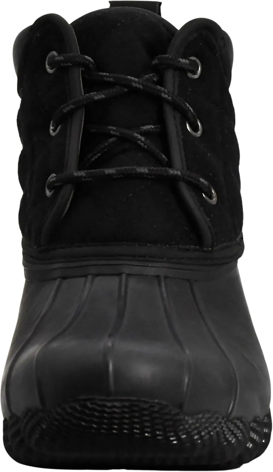 Skechers Women's Pond-Lil Puddles-Mid Quilted Lace Up Duck Boot with Waterproof Outsole Rain