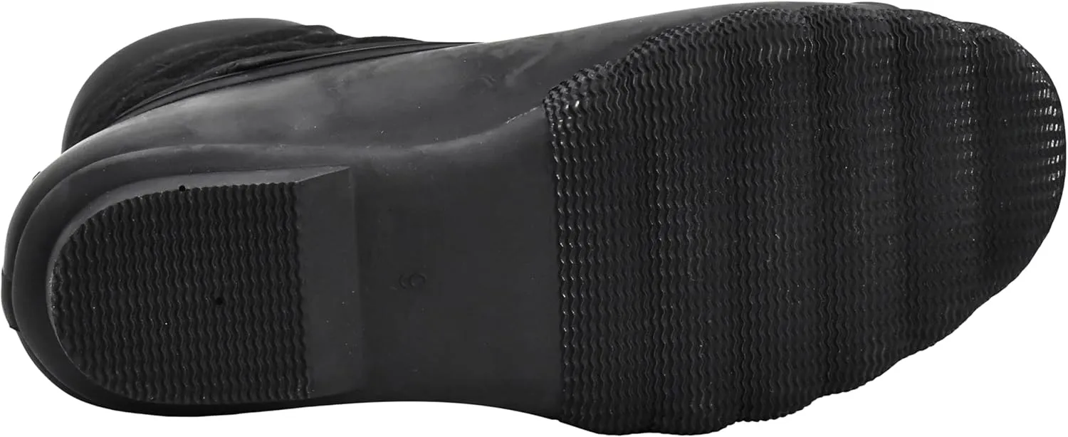 Skechers Women's Pond-Lil Puddles-Mid Quilted Lace Up Duck Boot with Waterproof Outsole Rain