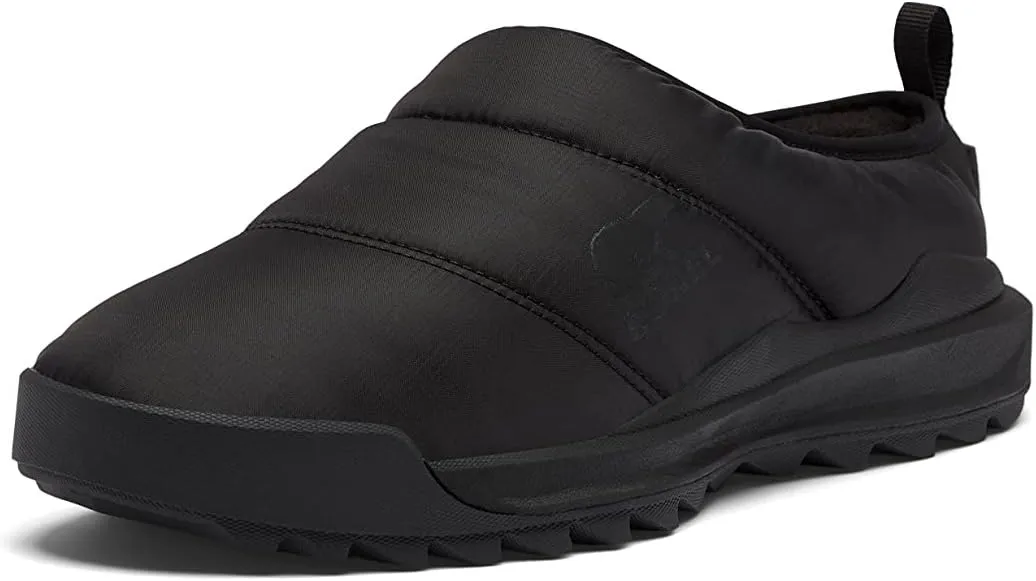 Sorel Women's ONA RMX Puffy Slip-On Shoes - Black, White - Size 8