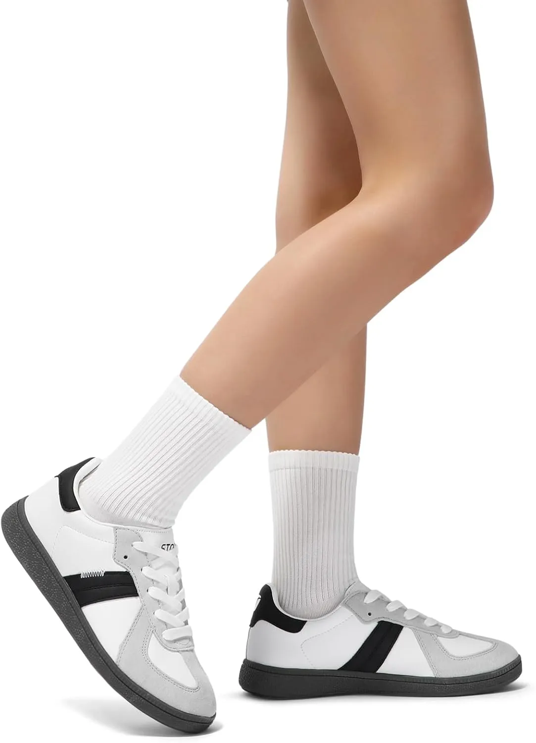 STQ Orthopedic Retro Low Top Sneakers Women Fashion Tennis Skate Shoes