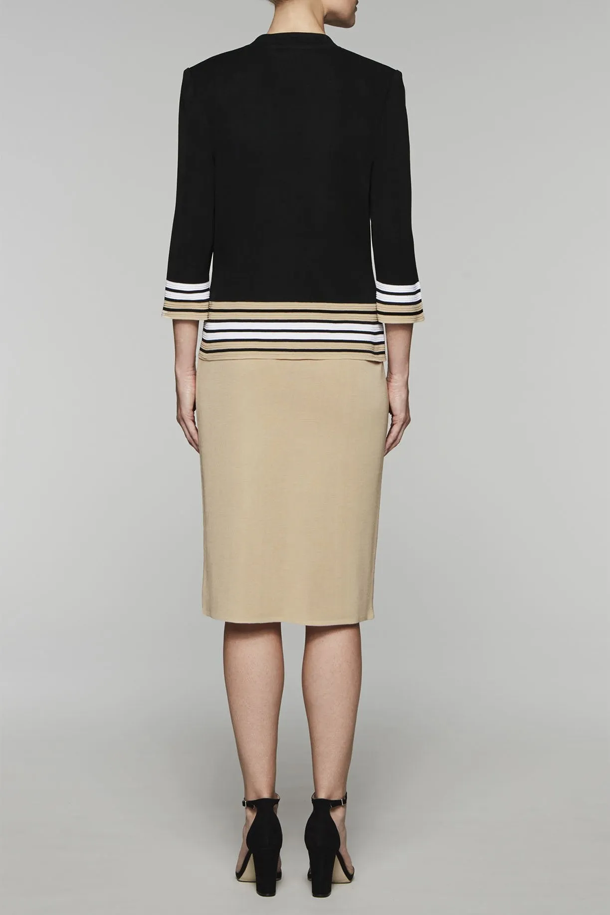 Striped-Hem Heritage Jacket