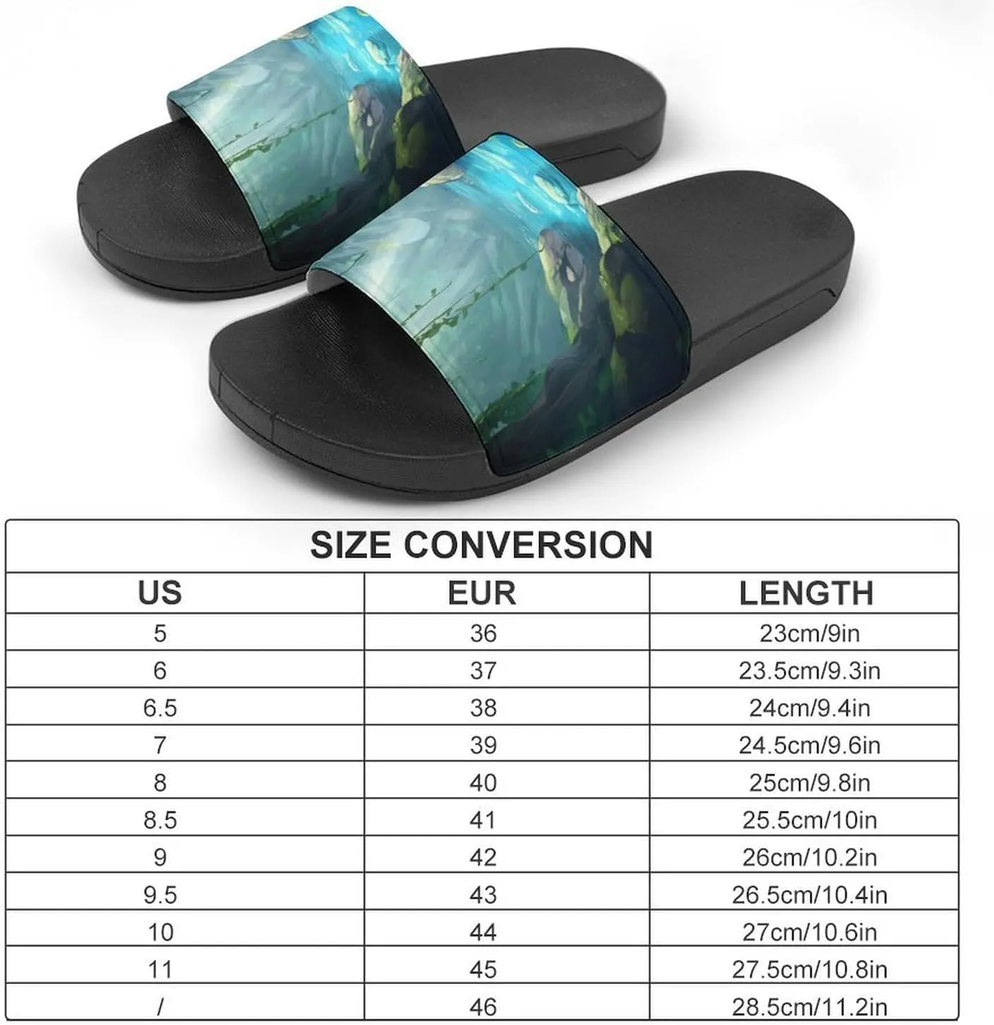 Sunshine in Cave Funny House Sandals Non Slip Shower Slippers Quick Drying Bathroom Shoes for Women Men