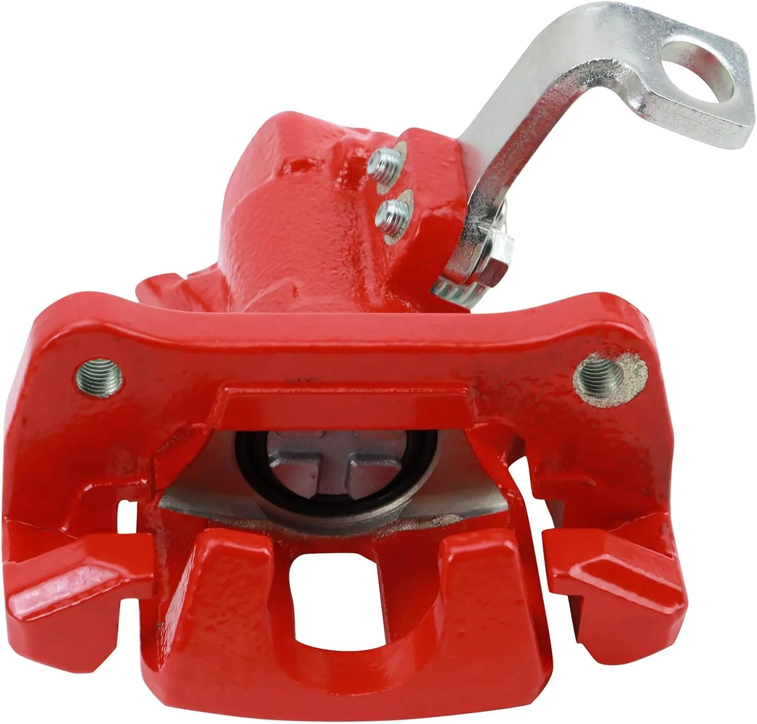 TRQ Rear Performance Brake Caliper Set Red Compatible with 1994-2001 Acura Integra 1992-2000 Honda Civic 1993-1997 Civic del Sol
