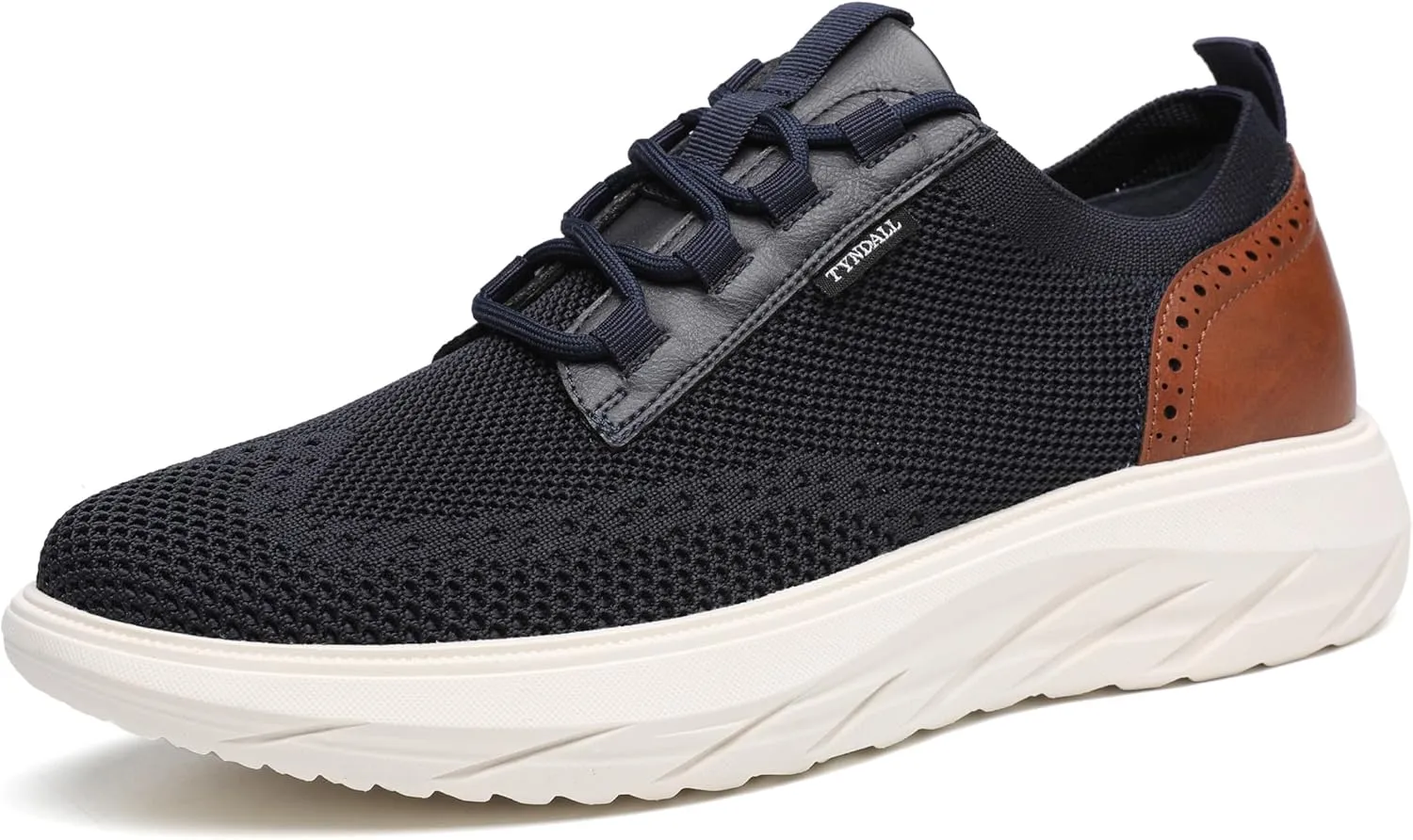 TYNDALL Mens Fashion Sneakers Shoes Casual Oxfords Knit Mesh Shoes C029