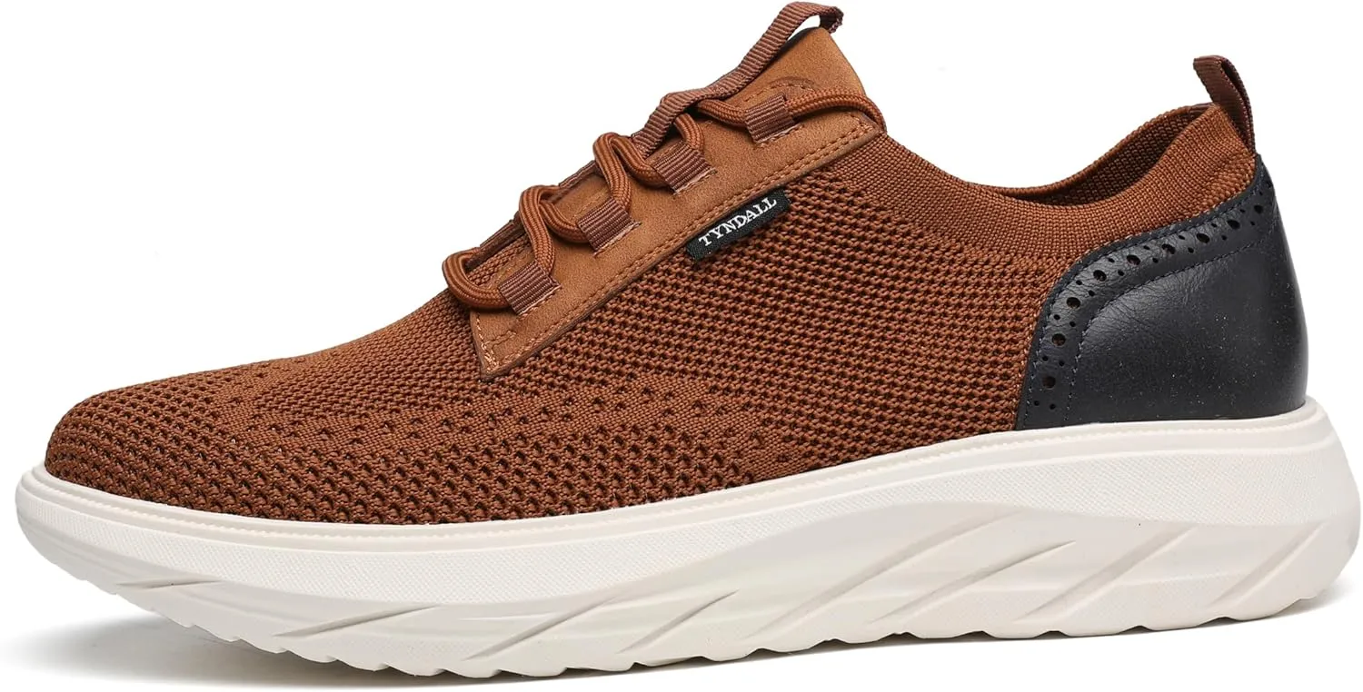 TYNDALL Mens Fashion Sneakers Shoes Casual Oxfords Knit Mesh Shoes C029