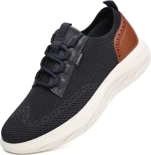TYNDALL Mens Fashion Sneakers Shoes Casual Oxfords Knit Mesh Shoes C029
