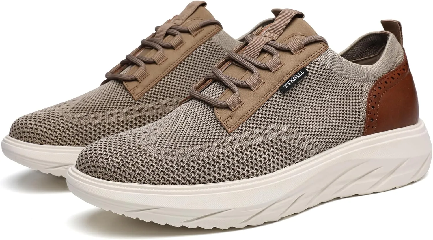 TYNDALL Mens Fashion Sneakers Shoes Casual Oxfords Knit Mesh Shoes C029