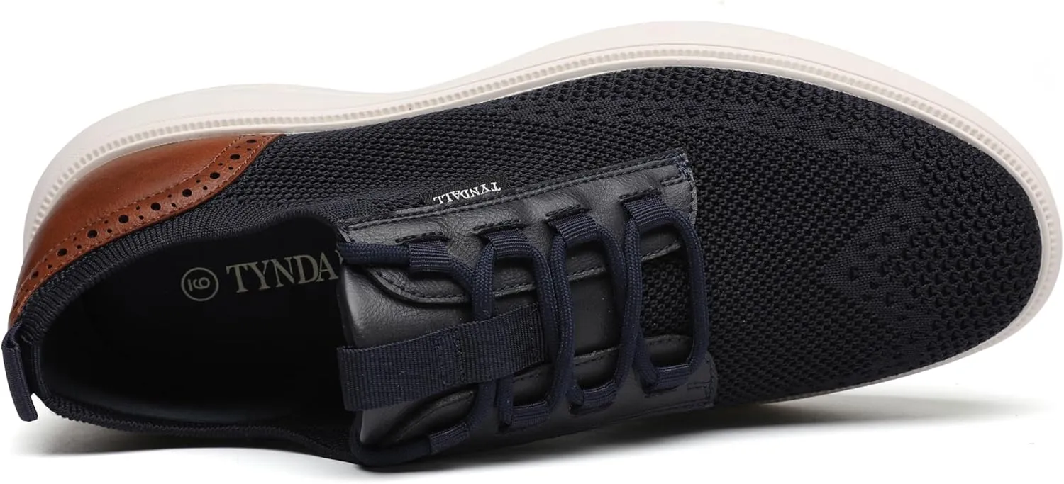TYNDALL Mens Fashion Sneakers Shoes Casual Oxfords Knit Mesh Shoes C029