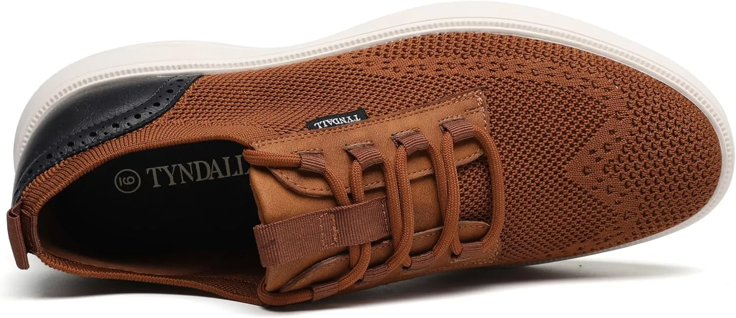 TYNDALL Mens Fashion Sneakers Shoes Casual Oxfords Knit Mesh Shoes C029