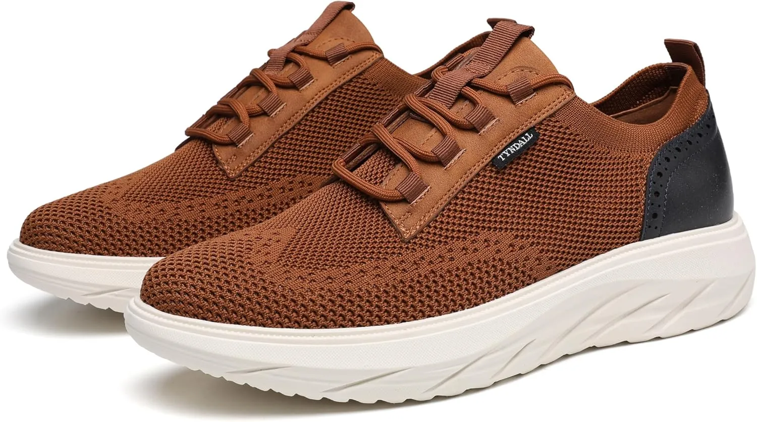 TYNDALL Mens Fashion Sneakers Shoes Casual Oxfords Knit Mesh Shoes C029