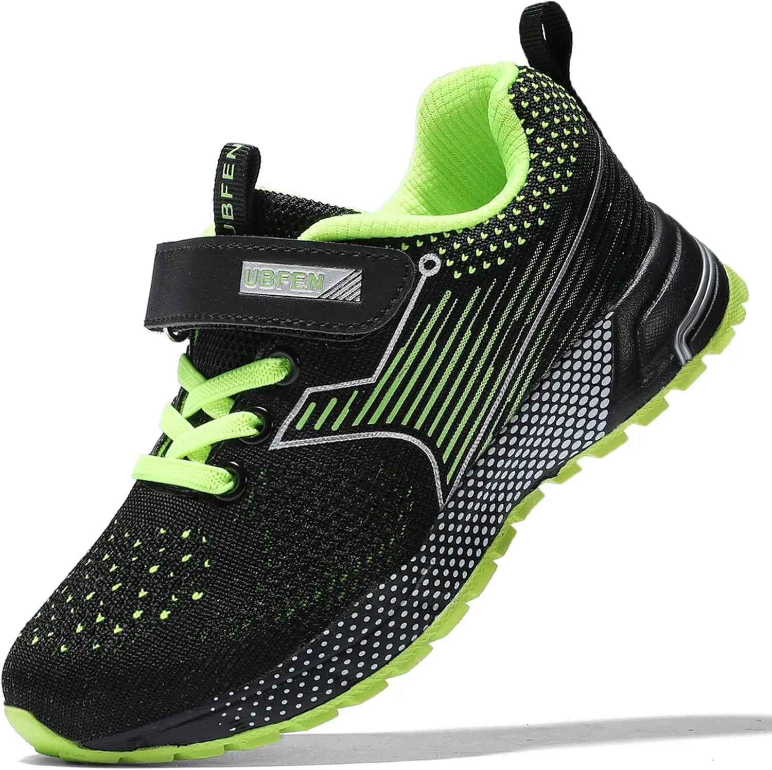 UBFEN Kids Sneakers Boys Girls Tennis Shoes for Running Athletic Walking Gym Sports Lightweight Breathable