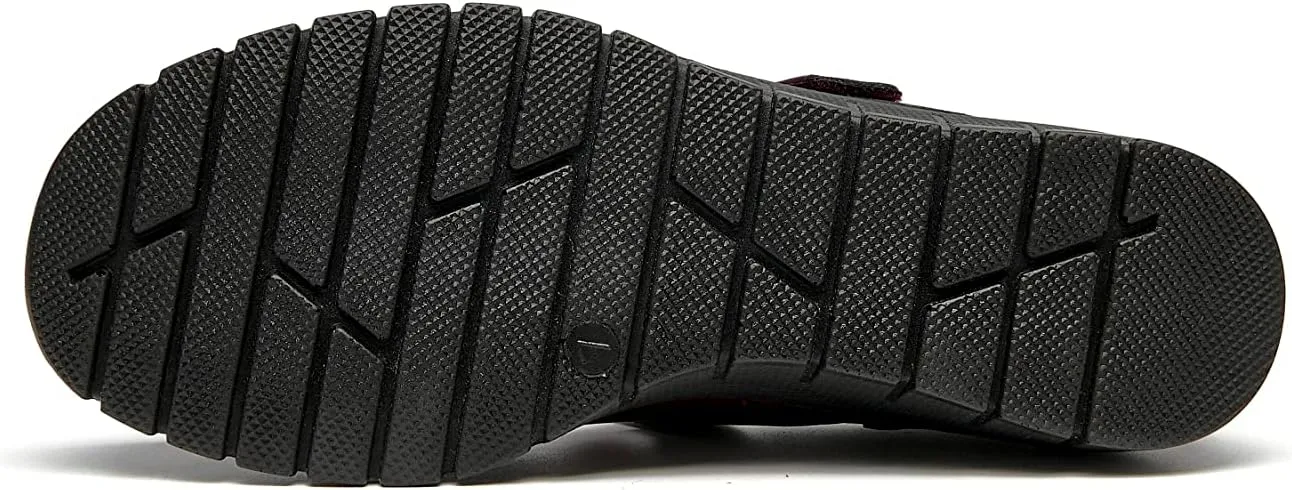 VJH confort Women s Mary Jane Flats, Breathable Comfort Round Toe Low Heel Slip-on Light Weight Walking Shoes