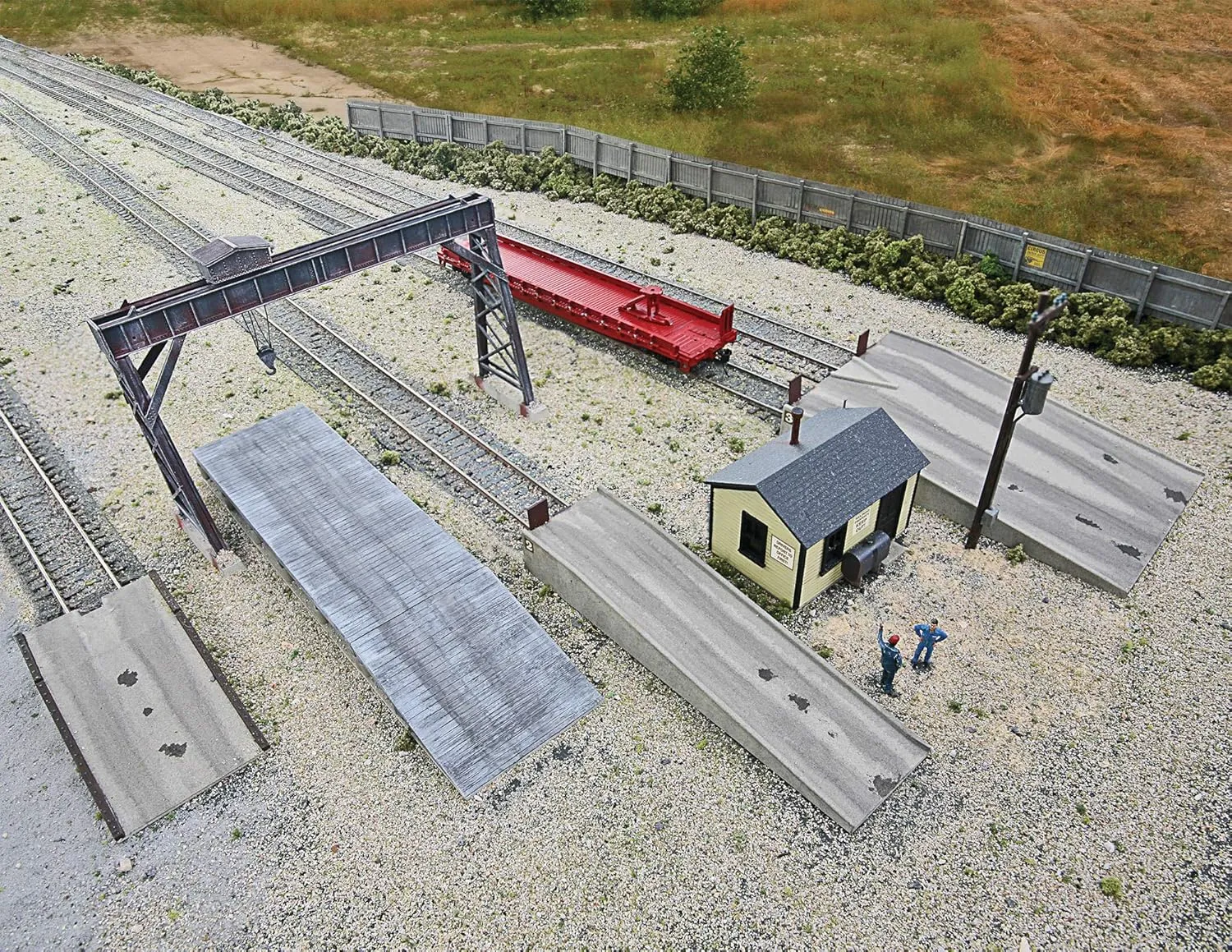 Walthers Cornerstone Piggyback Ramps Kit Train