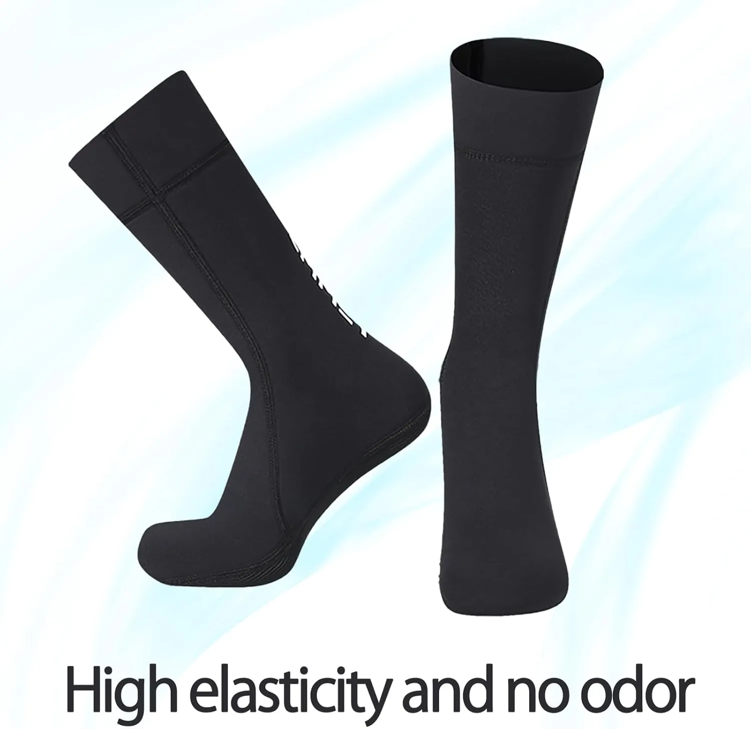Water Diving Socks 1.5mm/3mm/5mm Neoprene Wetsuit Socks Non-slip High Elastic Beach Surf Shoes Thermal Swimming Boots