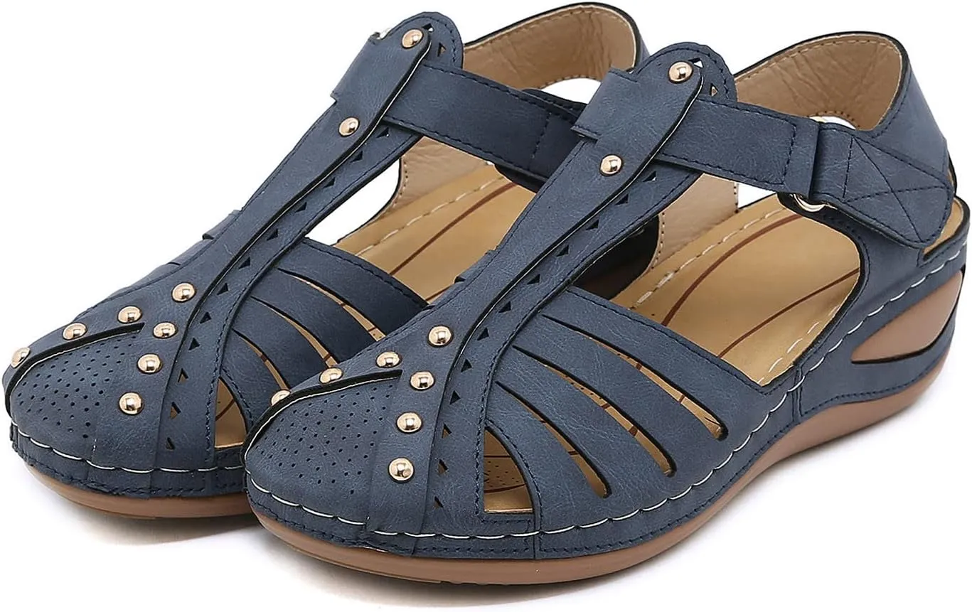 White Wedge Sandals for Women Orthopedic Leather Orthopedic Shoes for Women Dark Brown Sandals Women Dressy Womens Sandal with Arch Support Black Sandals Women Womens Strappy Heels