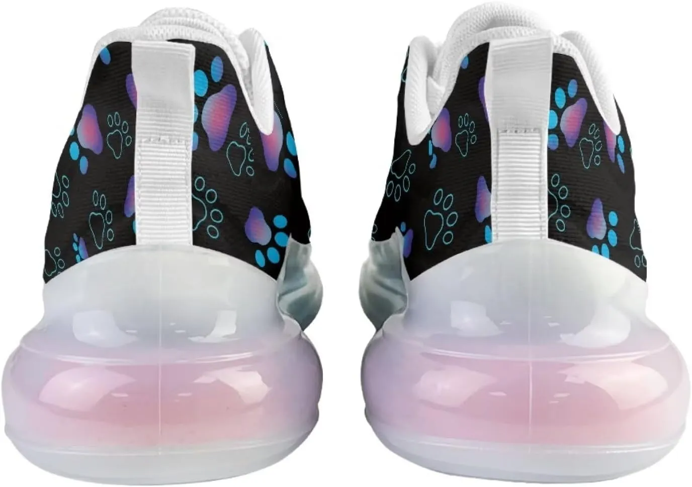 Women's Air Cushion Running Shoes Non Slip Breathable Mesh Sports Sneakers Comfort Arch Support Walking Shoes US 6-11