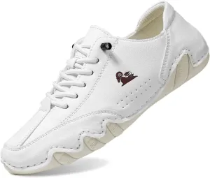 Women's Casual Sneakers Slip On Low Heel Comfortable Walking Shoes Fashion Loafers for Outdoor Driving and Daily