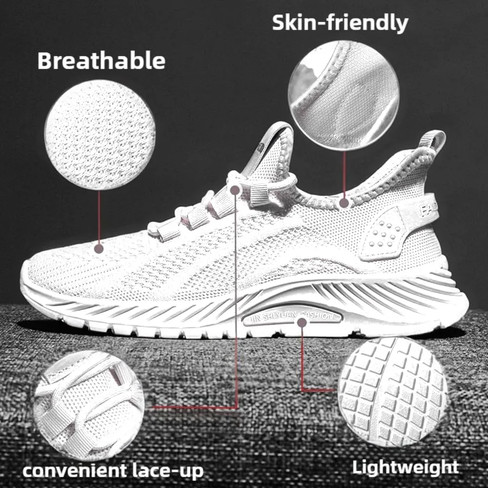 Women's Mesh Athletic Sneakers Lightweight Breathable Non Slip Running Walking Shoes Workout Casual Sport Shoes