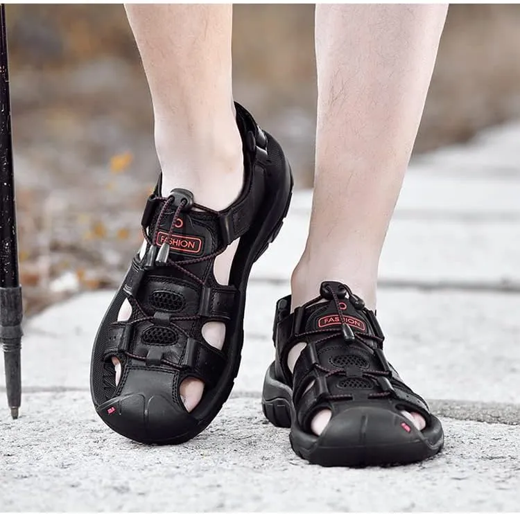 Women's Sport Hiking Sandals Closed Toe Durable Comfortable Outdoor Adventure Sandals with Arch Support Casual Athletic Walking Barefoot Wide Sandal Beach Shoes