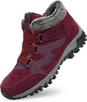 Women's Winter Thermal Boots for Women, Winter Boots for Women Waterproof Snow Non Slip, Hiking Sneakers Walking Shoes