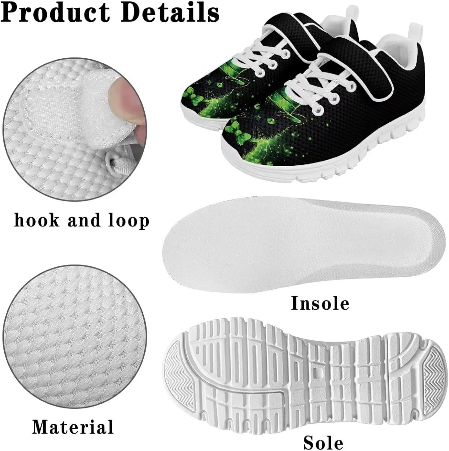 YEXIATODO Boys Girls Shoes Kids Sneakers Cute Athletic Running Tennis Shoes for Toddler Little Kid Big Kid US Size 1-13