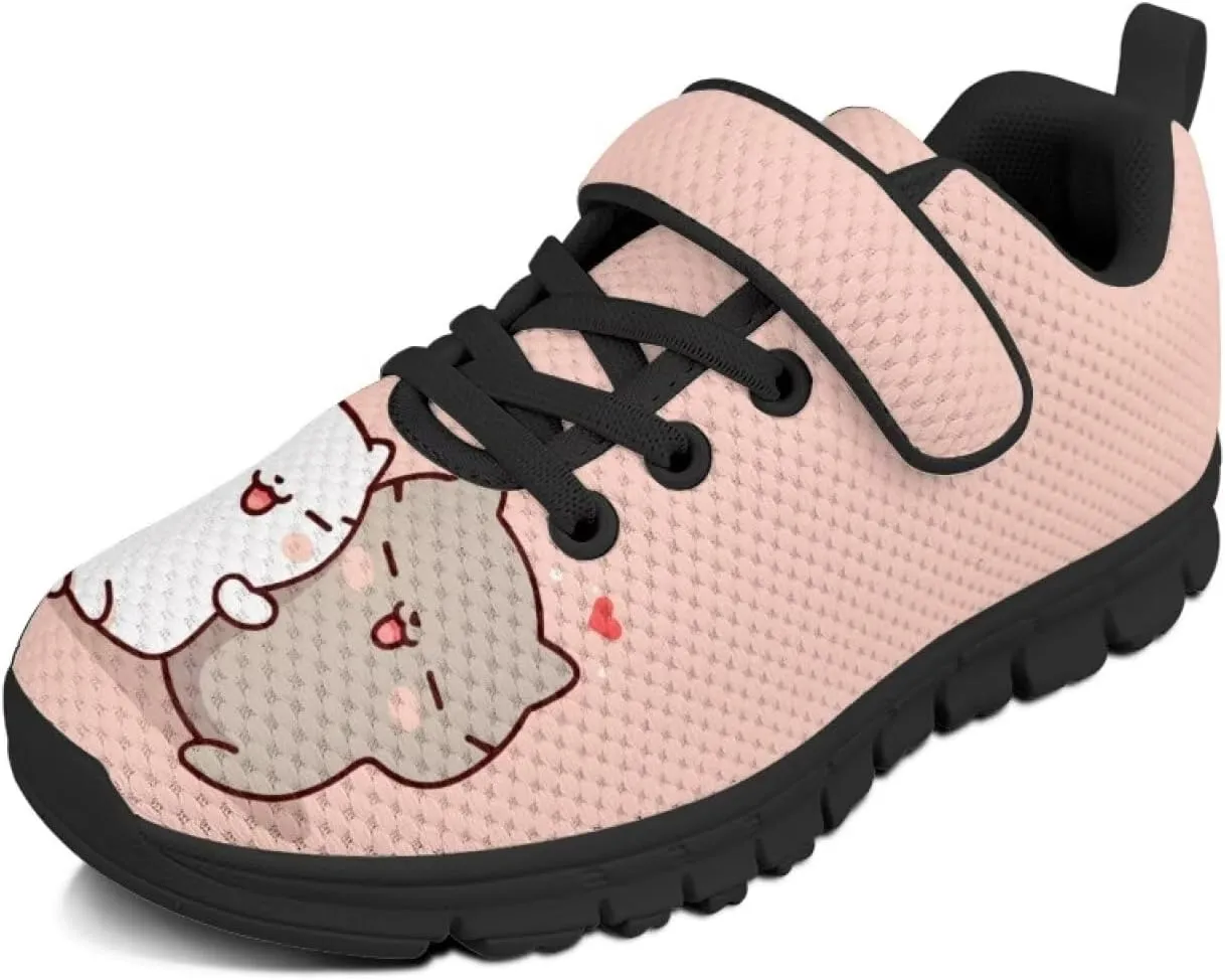 YEXIATODO Boy's Girl's Toddlers Sneakers Slip-On Lightweight Kids Casual Skin-Friendly Walking Running Shoes Size 1-13