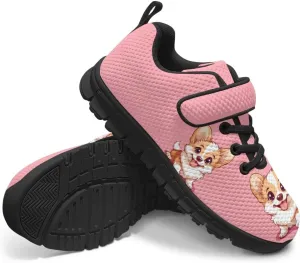 YEXIATODO Boy's Girl's Toddlers Sneakers Slip-On Lightweight Kids Casual Skin-Friendly Walking Running Shoes Size 1-13