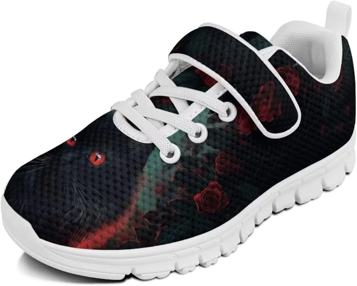 YEXIATODO Slip On Shoes Girls Boys Wide Shoes Kids Shoes No Tie Shoelaces Running Sneakers Tennis Shoes 11-2.5
